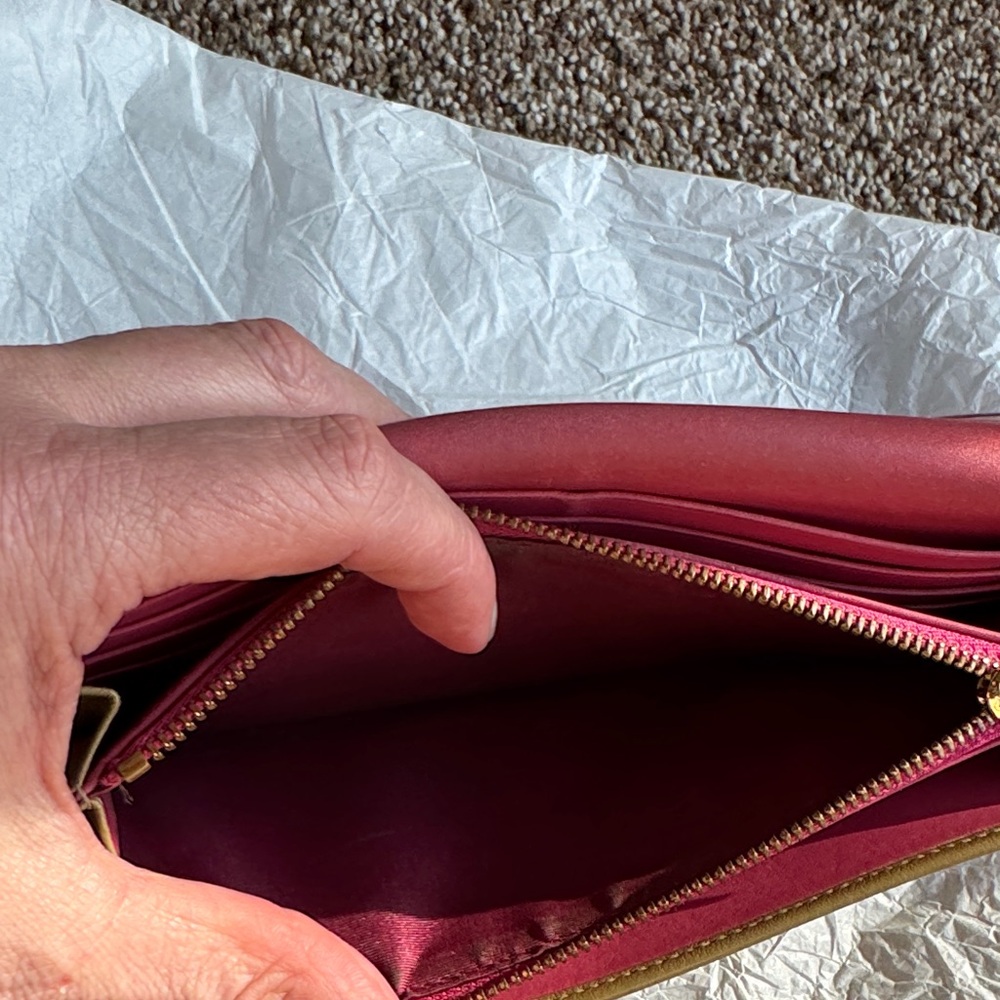 Loewe Tan and Pink Women's Wallet - Picture 15 of 16